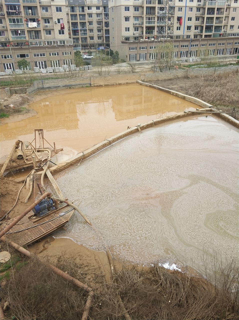 平乡沉淀池淤泥清理-厂区废水池淤泥清淤